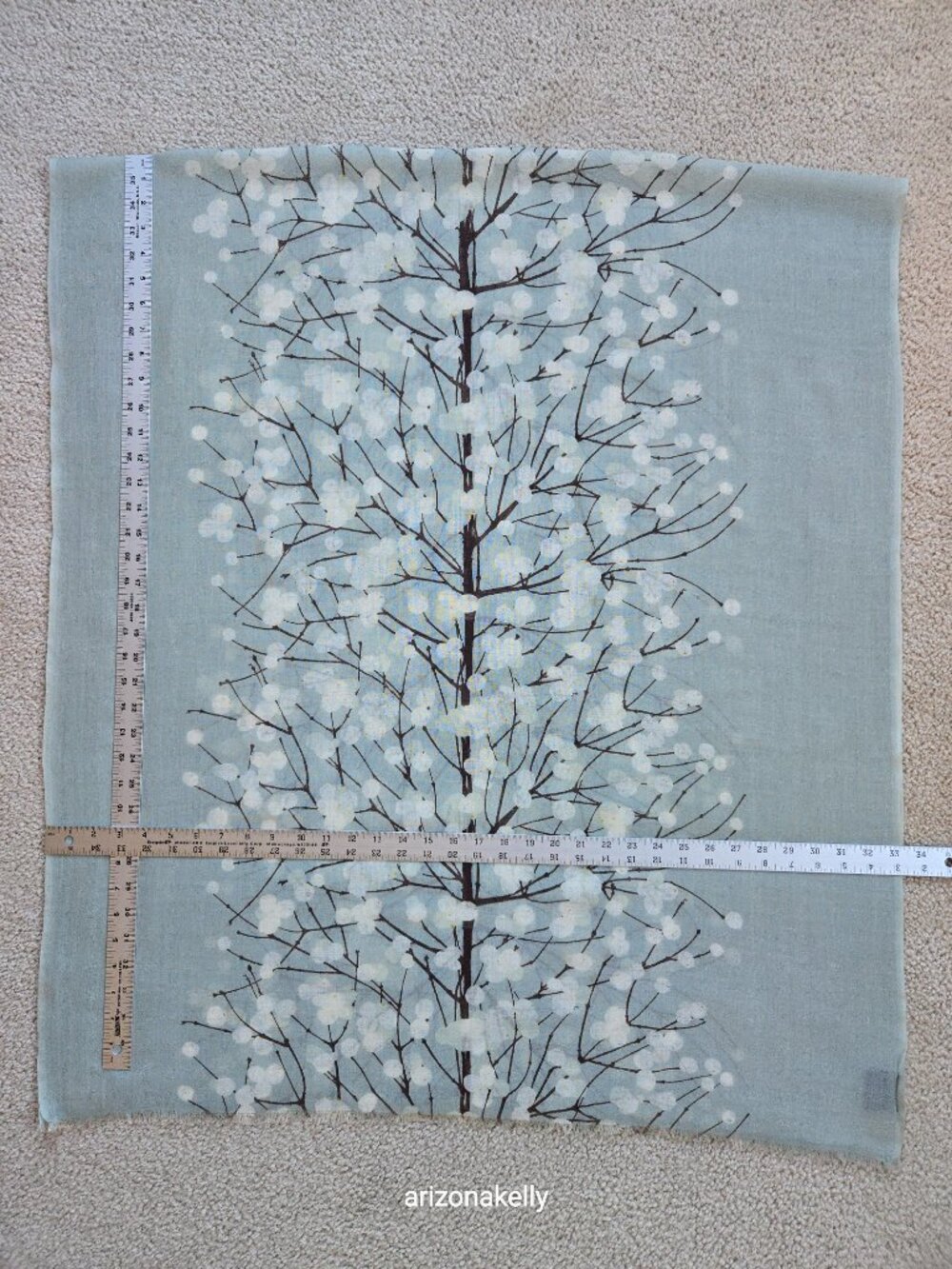 NWOT Marimekko Scarf Wool Lumimarja Wool Classic/Vintage Finland Design - Picture 9 of 13